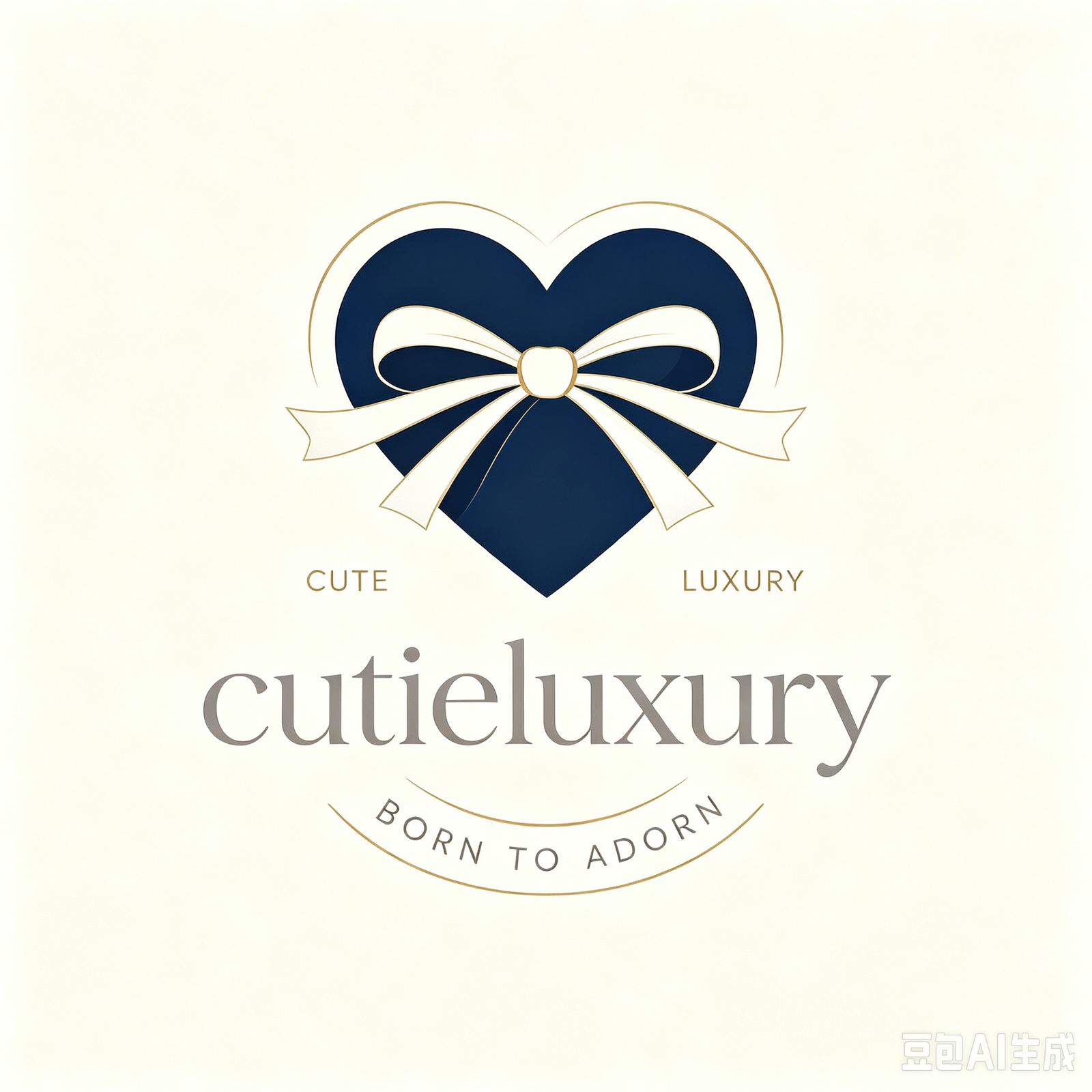 生成cutieluxury品牌logo